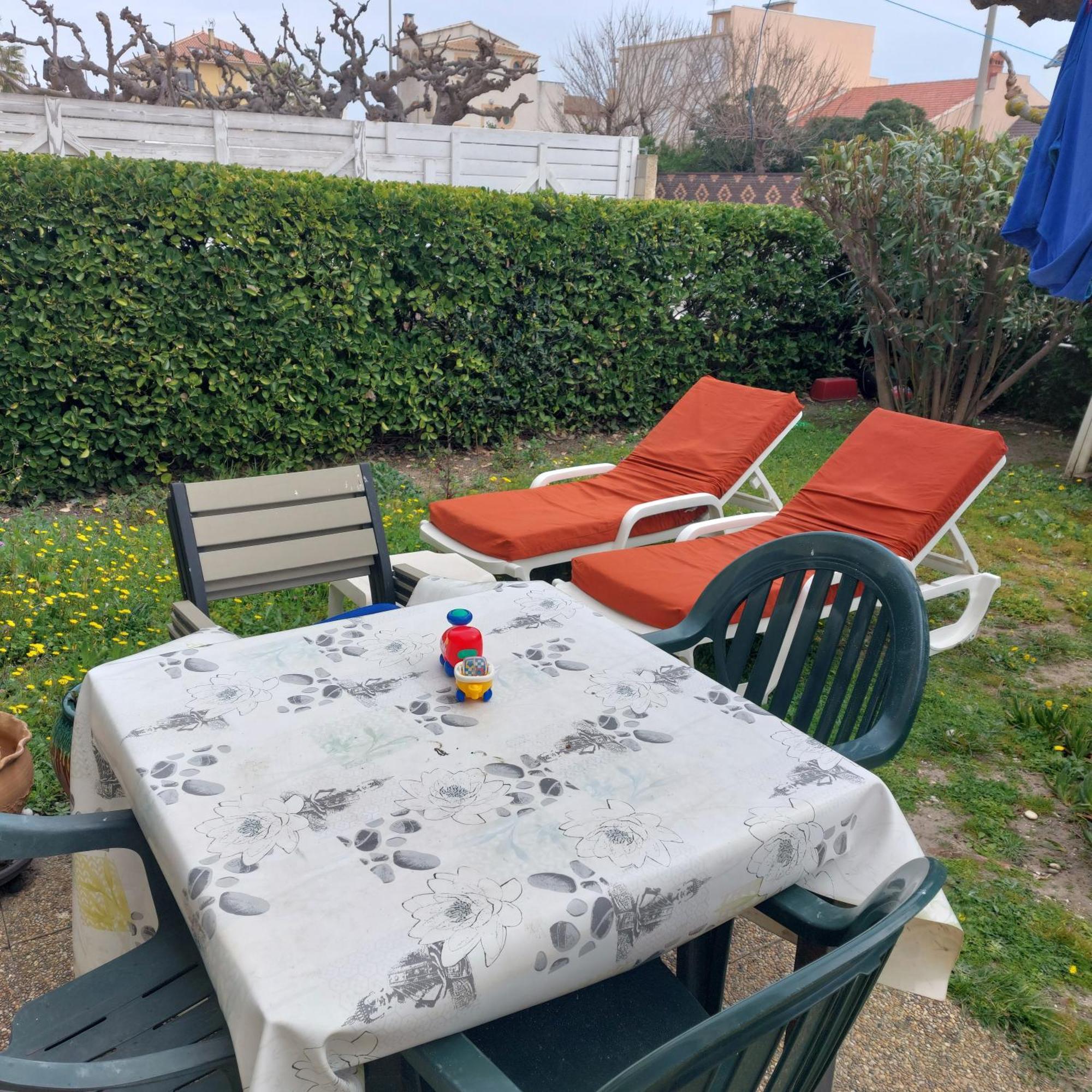 Appart T3 50M Plage Jardin Parking Palavas-les-Flots Extérieur photo